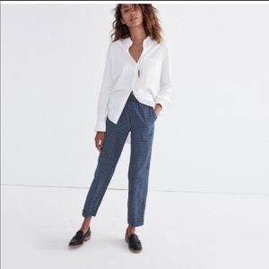 Madewell ascot tile cuffed track trouser